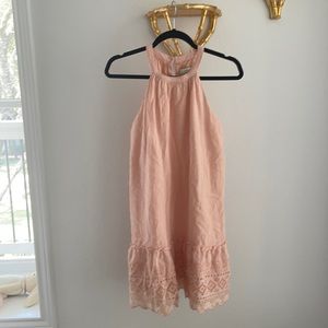 Loft peach dress